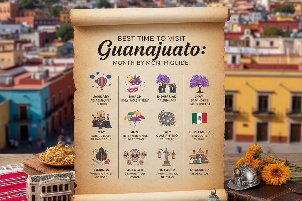 Best Time to Visit Guanajuato: Month by Month Guide scene